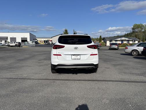 Cream White 2020 Hyundai TUCSON Ultimate
