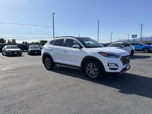 Cream White 2020 Hyundai TUCSON Ultimate