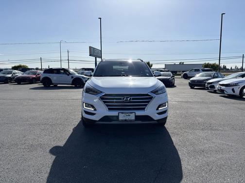 Cream White 2020 Hyundai TUCSON Ultimate