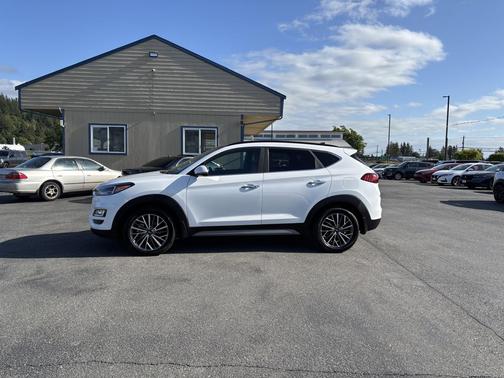 Cream White 2020 Hyundai TUCSON Ultimate