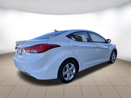 Shimmering White 2013 Hyundai ELANTRA GLS