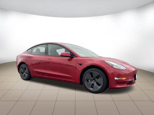 Red Multi-Coat 2022 Tesla Model 3 Long Range