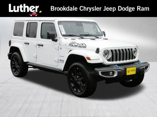 Bright White Clearcoat 2024 Jeep Wrangler 4xe Sahara
