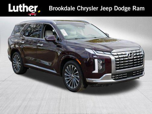 Sierra Burgundy 2023 Hyundai PALISADE Calligraphy