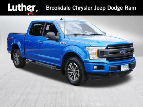 Velocity Blue Metallic 2020 Ford F-150 XLT