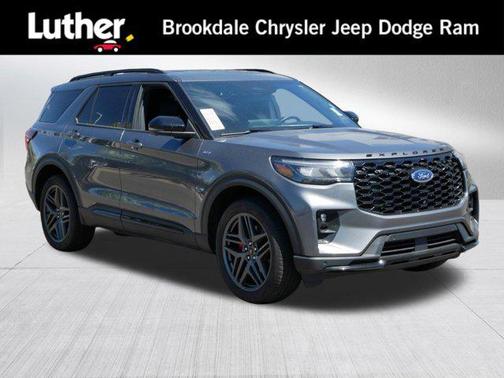 Carbonized Gray Metallic 2025 Ford Explorer ST-Line