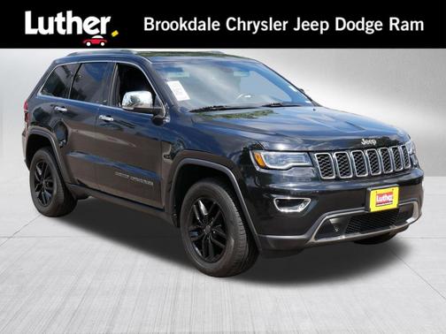 Diamond Black Crystal Pearlcoat 2019 Jeep Grand Cherokee Limited