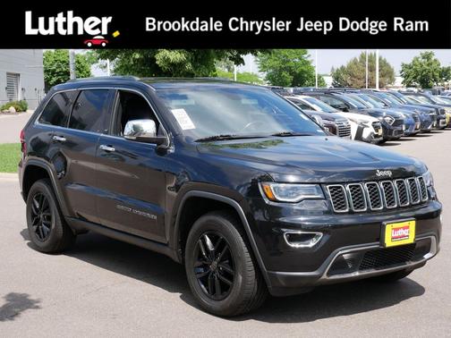 Diamond Black Crystal Pearlcoat 2019 Jeep Grand Cherokee Limited