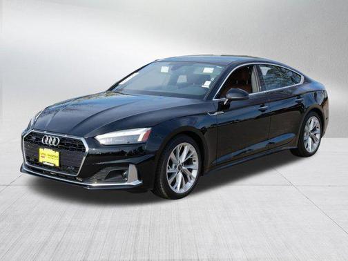Brilliant Black 2022 Audi A5 Sportback Premium Plus