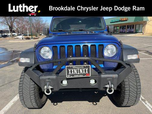 Ocean Blue Metallic Clearcoat 2019 Jeep Wrangler Sport S