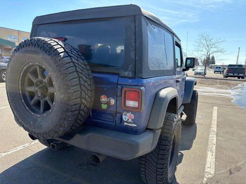 Ocean Blue Metallic Clearcoat 2019 Jeep Wrangler Sport S