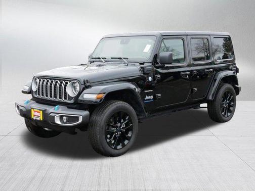 Black Clearcoat 2024 Jeep Wrangler 4xe Sahara