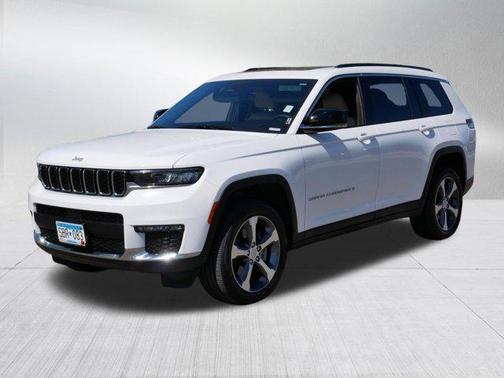 Bright White Clearcoat 2025 Jeep Grand Cherokee L Limited