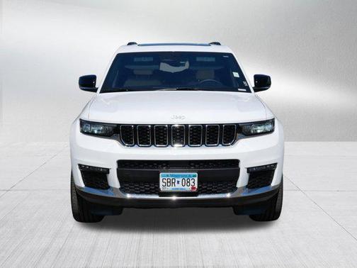 Bright White Clearcoat 2025 Jeep Grand Cherokee L Limited