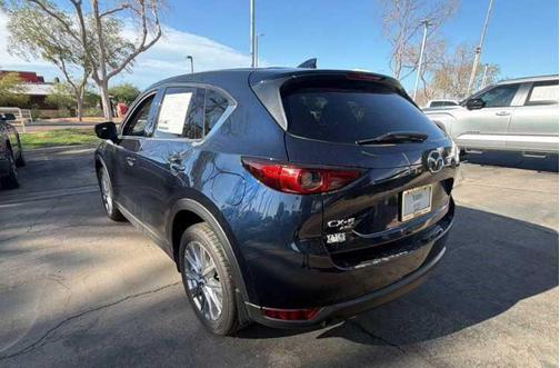 Deep Crystal Blue Mica 2020 Mazda CX-5 Grand Touring Reserve