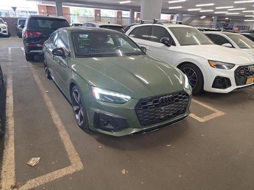 District Green Metallic 2022 Audi A5 Sportback 45 S Line Premium Plus