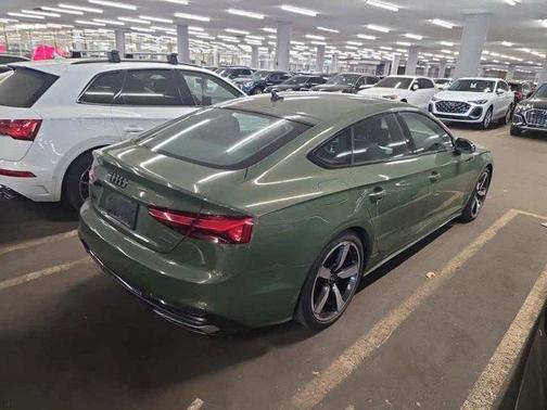 District Green Metallic 2022 Audi A5 Sportback 45 S Line Premium Plus