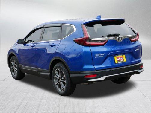 Aegean Blue Metallic 2021 Honda CR-V AWD EX-L