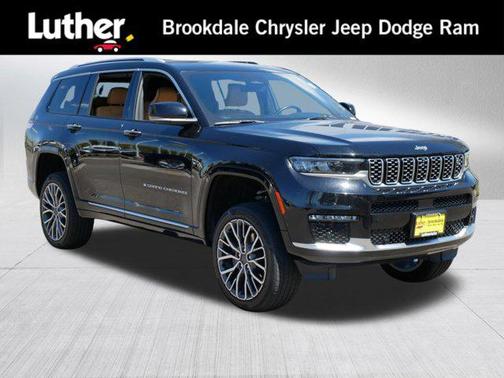 Diamond Black Crystal Pearlcoat 2022 Jeep Grand Cherokee L Summit Reserve