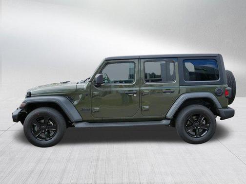 Sarge Green Clearcoat 2022 Jeep Wrangler Unlimited Sport Altitude