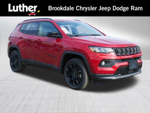 Red Hot Pearlcoat 2026 Jeep Compass Latitude