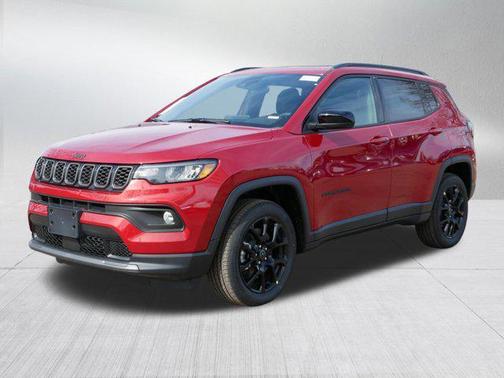 Red Hot Pearlcoat 2026 Jeep Compass Latitude