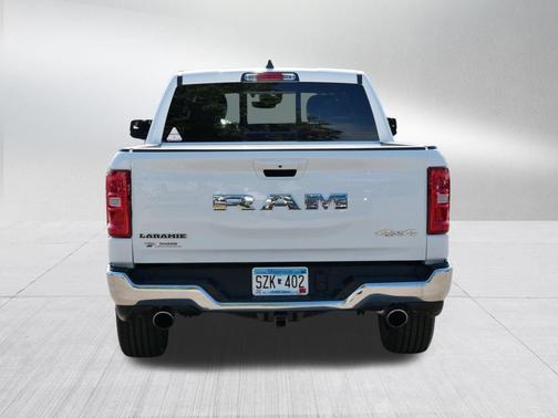 Bright White Clearcoat 2025 RAM 1500 Laramie