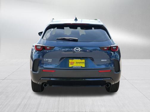 Ingot Blue Metallic 2025 Mazda CX-50 Hybrid Premium Package