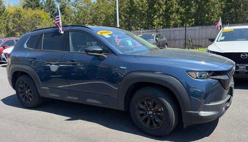Ingot Blue Metallic 2025 Mazda CX-50 Hybrid Premium Package