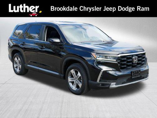 Crystal Black Pearl 2023 Honda Pilot AWD EX-L 8 Passenger