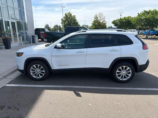 Bright White Clearcoat 2020 Jeep Cherokee Latitude