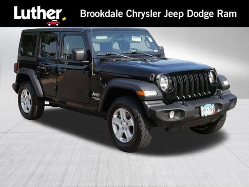 Black Clearcoat 2020 Jeep Wrangler Unlimited Sport