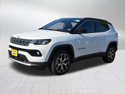Bright White Clearcoat 2026 Jeep Compass Limited