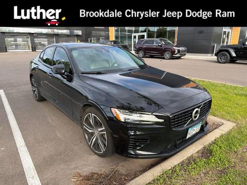 Black Stone 2021 Volvo S60 Recharge Plug-In Hybrid T8 R-Design Expression