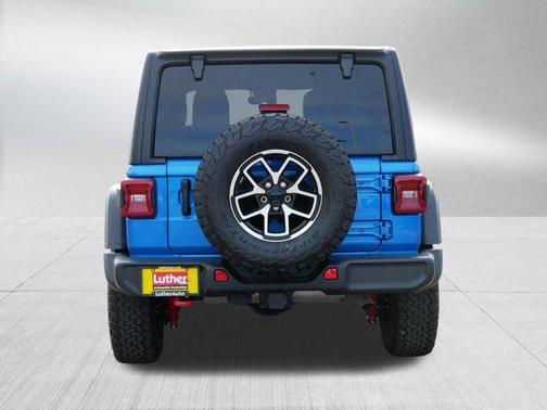 Hydro Blue Pearlcoat 2024 Jeep Wrangler Rubicon