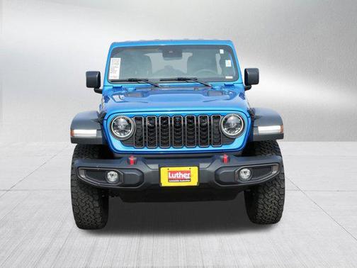 Hydro Blue Pearlcoat 2024 Jeep Wrangler Rubicon