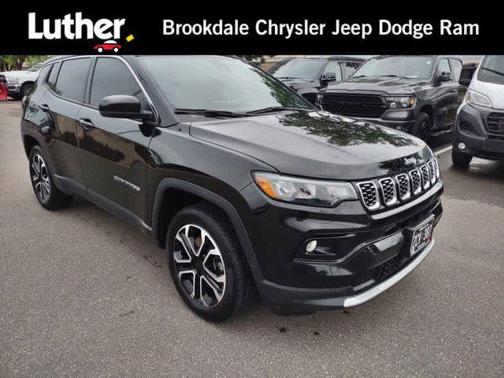 Diamond Black Crystal Pearlcoat 2024 Jeep Compass Limited