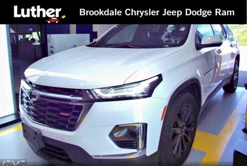 Summit White 2023 Chevrolet Traverse RS