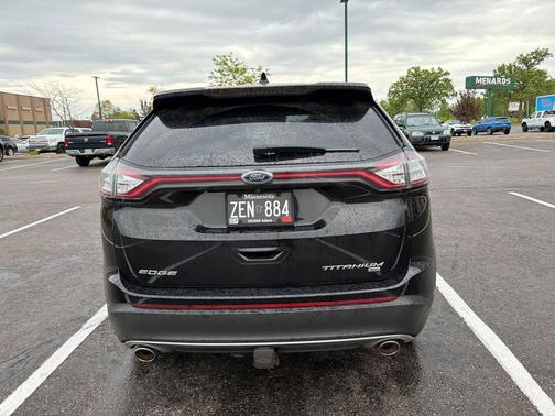 Shadow Black 2017 Ford Edge Titanium
