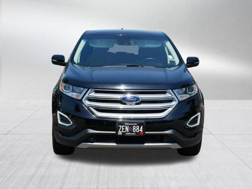 Shadow Black 2017 Ford Edge Titanium