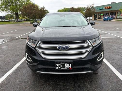 Shadow Black 2017 Ford Edge Titanium