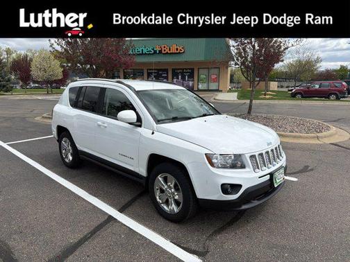 Bright White Clearcoat 2015 Jeep Compass Latitude