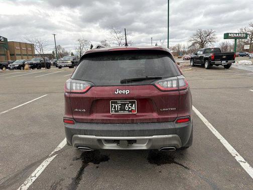 Velvet Red Pearlcoat 2019 Jeep Cherokee Limited