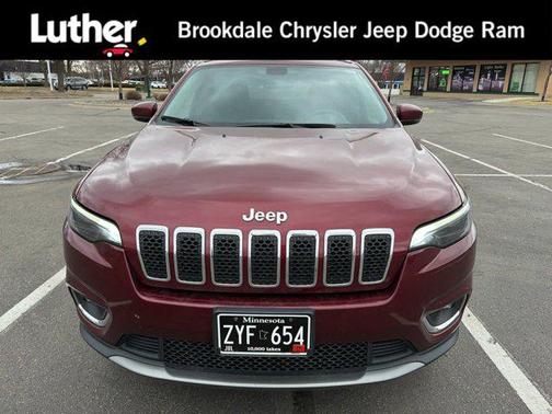 Velvet Red Pearlcoat 2019 Jeep Cherokee Limited