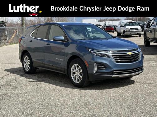 Lakeshore Blue Metallic 2024 Chevrolet Equinox 1LT