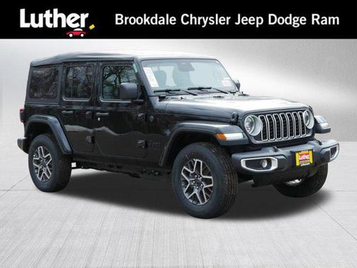 black clearcoat 2026 Jeep Wrangler 4-Door Sahara 4x4