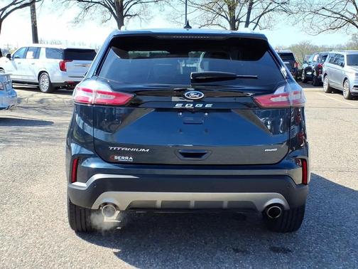 Stone Blue Metallic 2024 Ford Edge Titanium