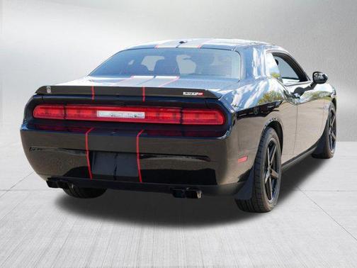 Black Clearcoat 2012 Dodge Challenger SRT8 392
