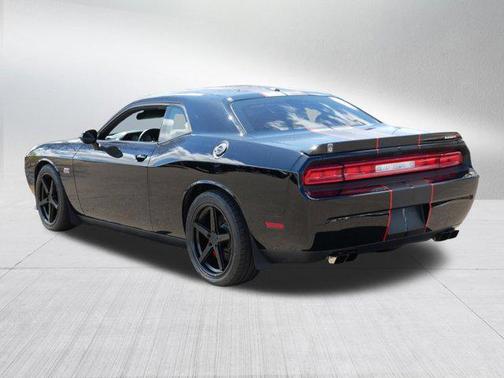 Black Clearcoat 2012 Dodge Challenger SRT8 392
