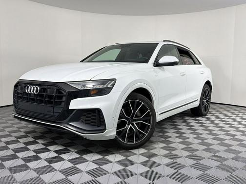 Glacier White Metallic 2019 Audi Q8 3.0T Premium